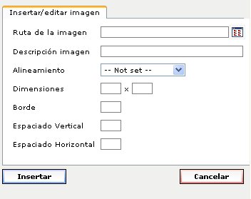 Ventana de inserción de imagen